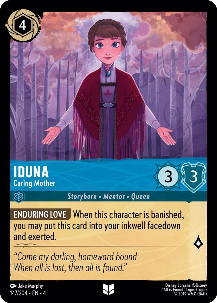 Iduna - Caring Mother card