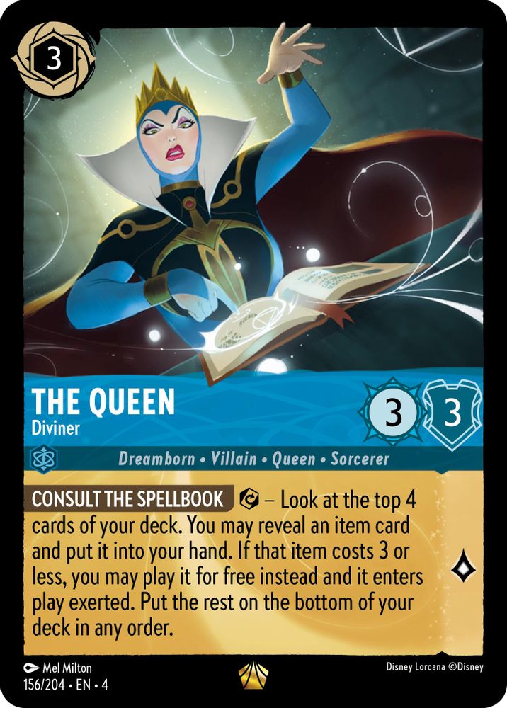 The Queen - Diviner card