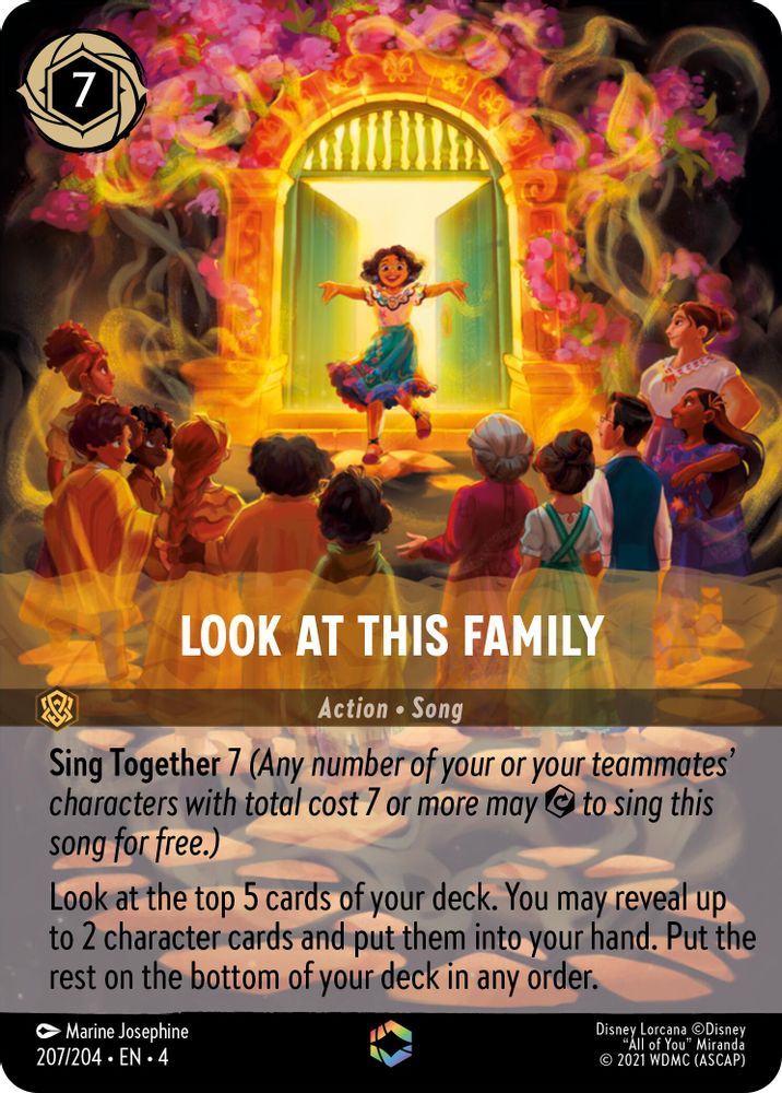 Look at This Family (Enchanted) card