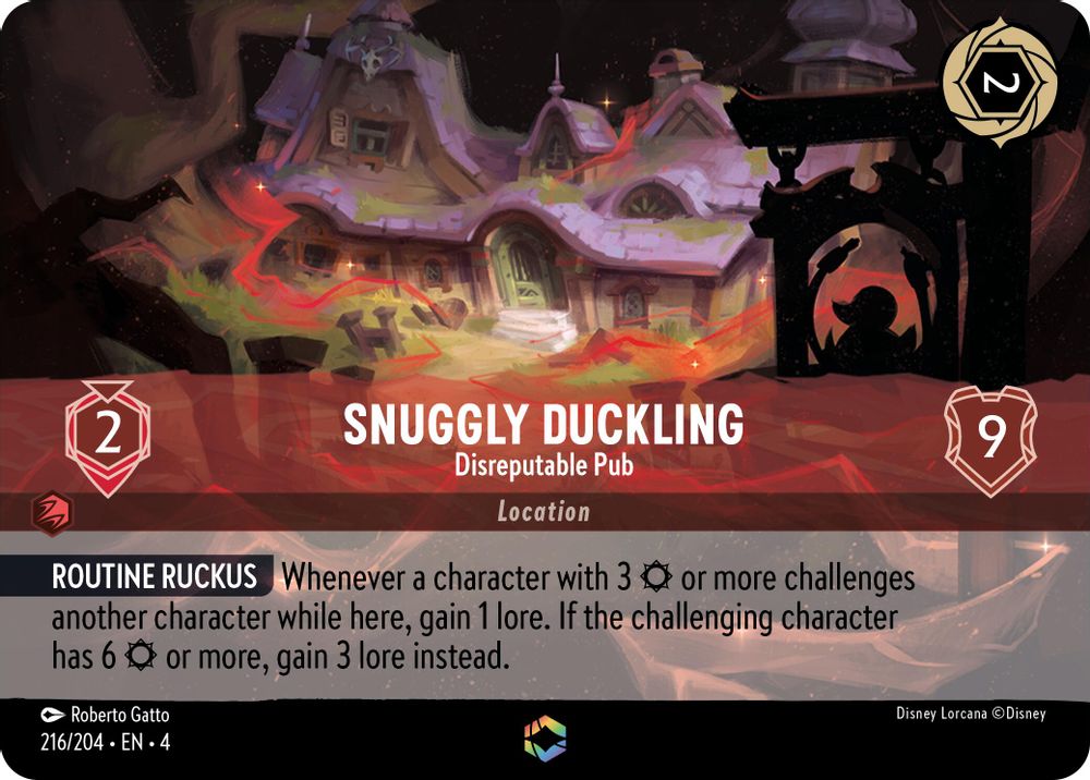 Snuggly Duckling - Disreputable Pub (Enchanted) card
