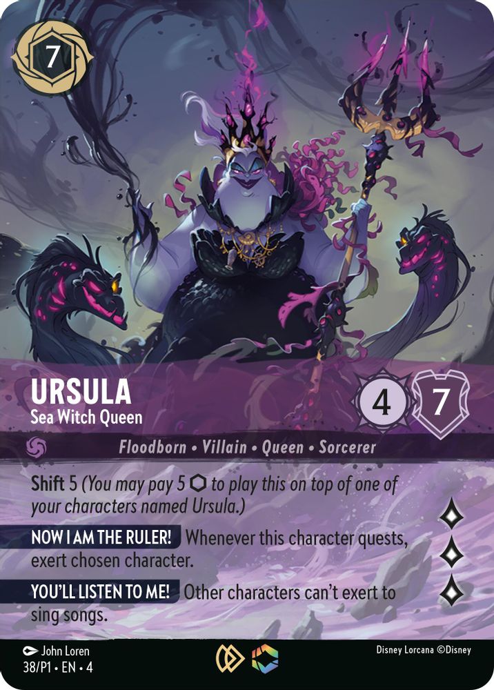 Ursula - Sea Witch Queen (Store Championship) card