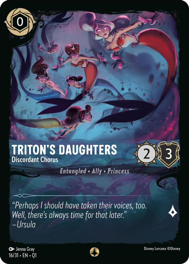 Triton's Daughters - Discordant Chorus card