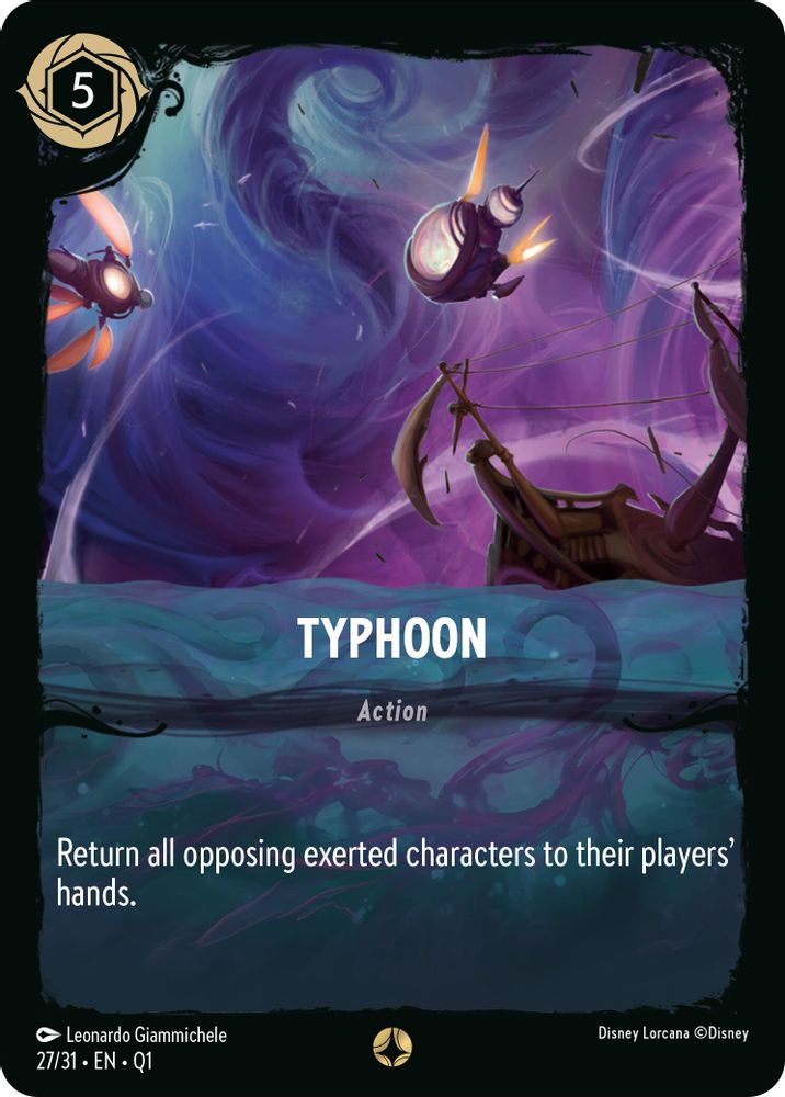 Typhoon card