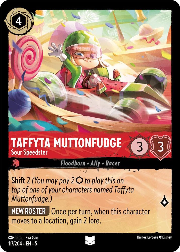 Taffyta Muttonfudge - Sour Speedster card