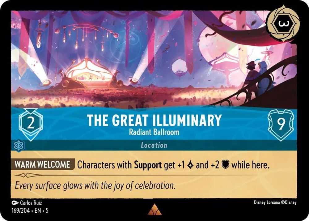 The Great Illuminary - Radiant Ballroom card