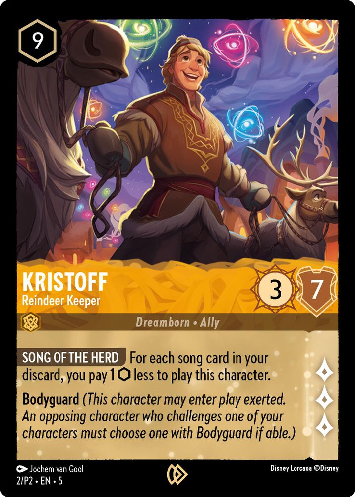 Kristoff - Reindeer Keeper card
