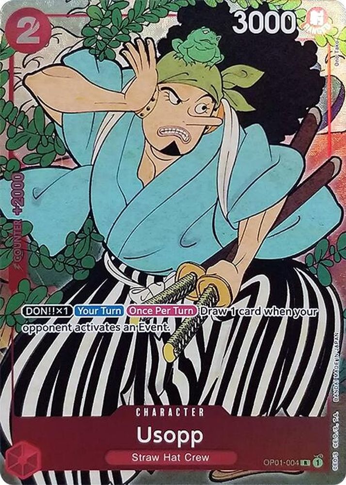 Usopp (English Version 1st Anniversary Set) card