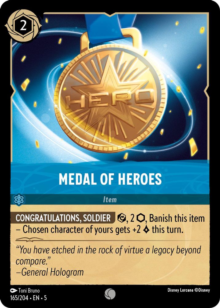 Medal of Heroes card