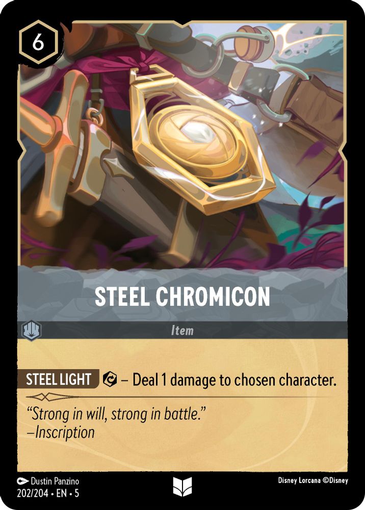 Steel Chromicon card