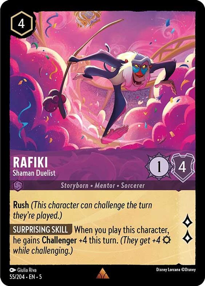 Rafiki - Shaman Duelist card