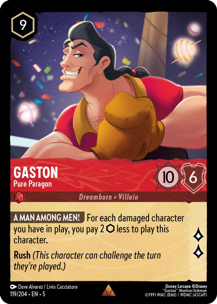 Gaston - Pure Paragon card