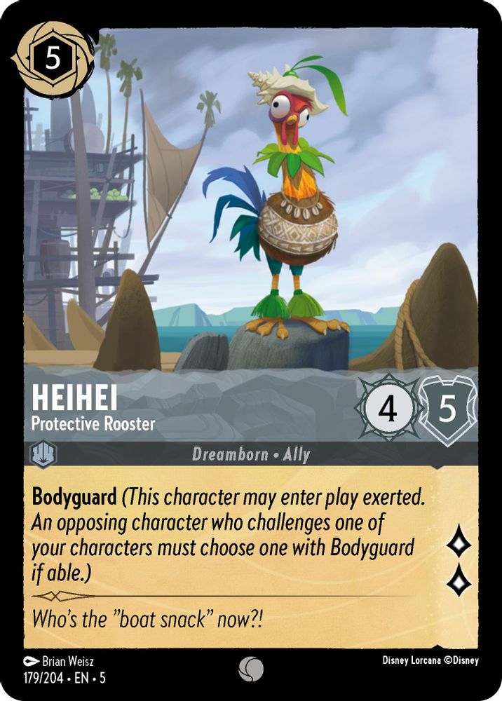 HeiHei - Protective Rooster card