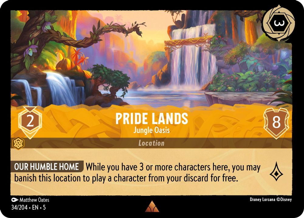 Pride Lands - Jungle Oasis card