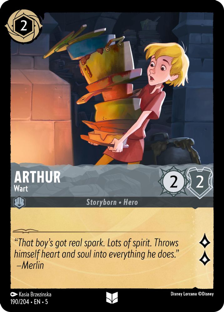 Arthur - Wart card
