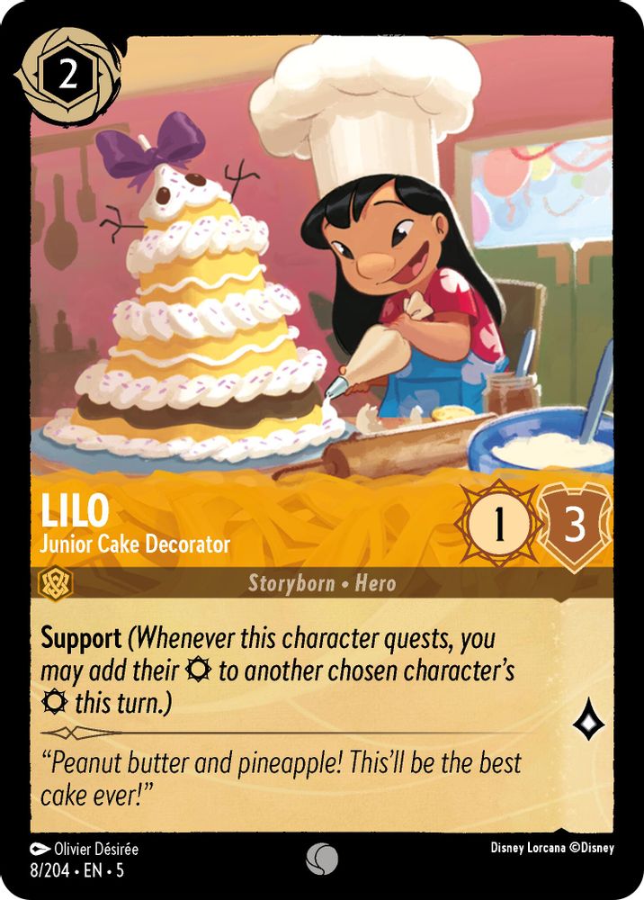 Lilo - Junior Cake Decorator card