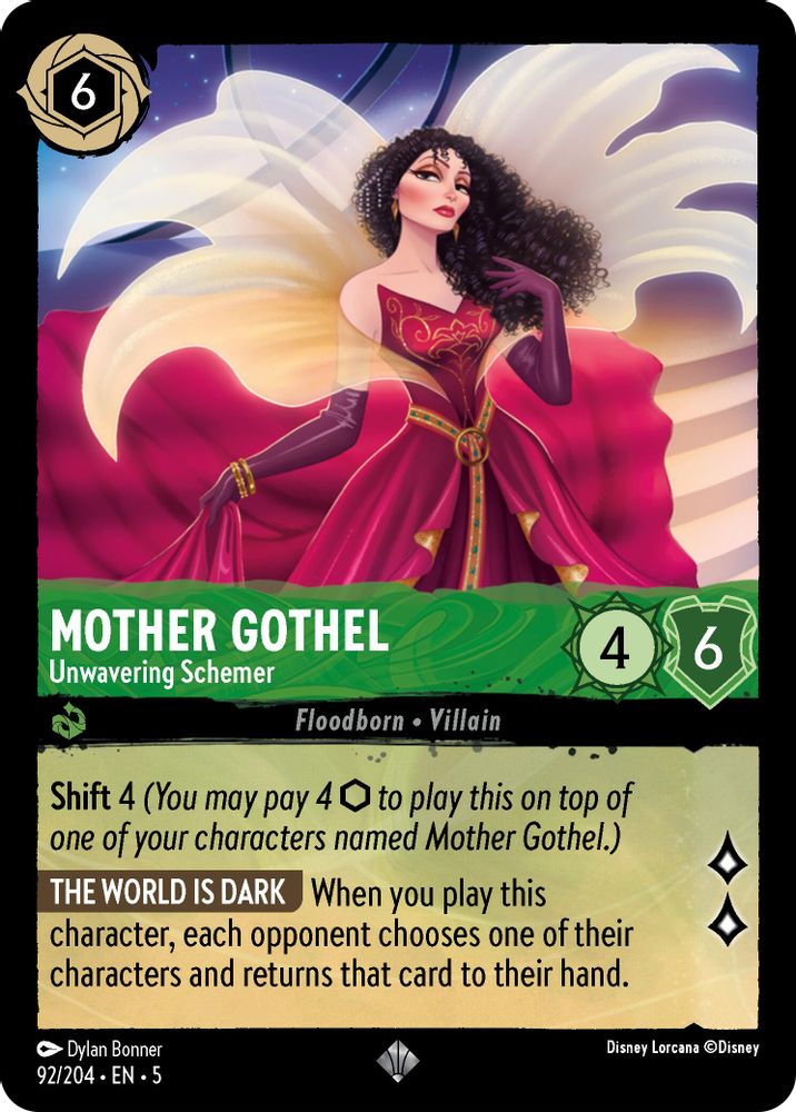 Mother Gothel - Unwavering Schemer card