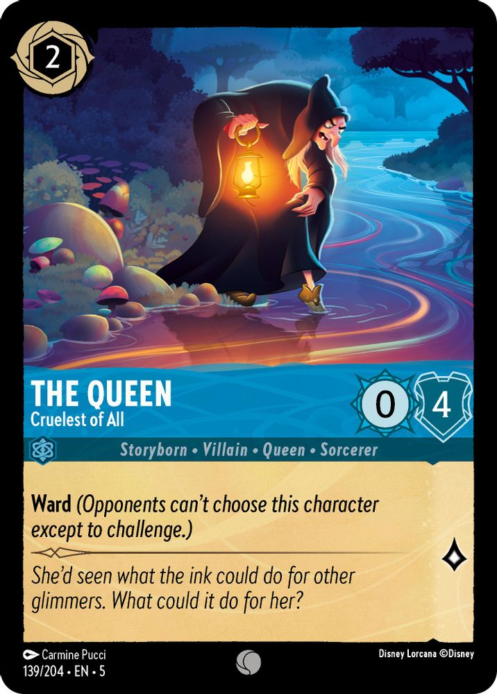 The Queen - Cruelest of All card