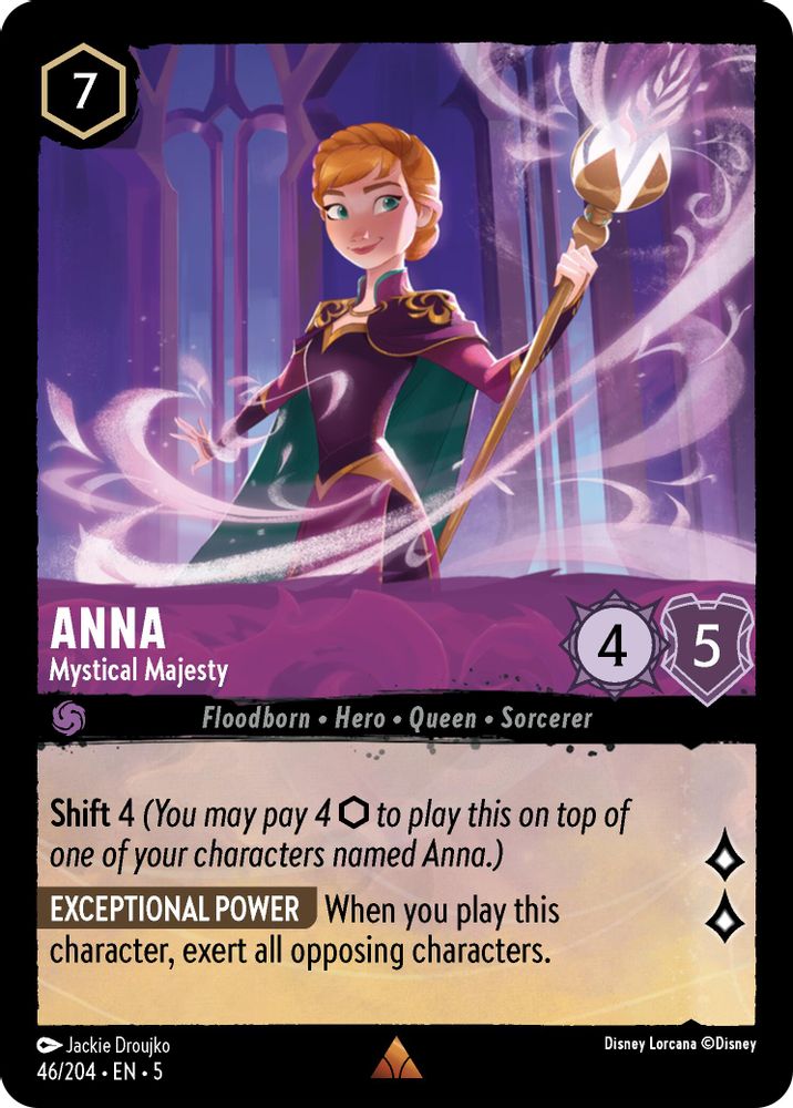 Anna - Mystical Majesty card
