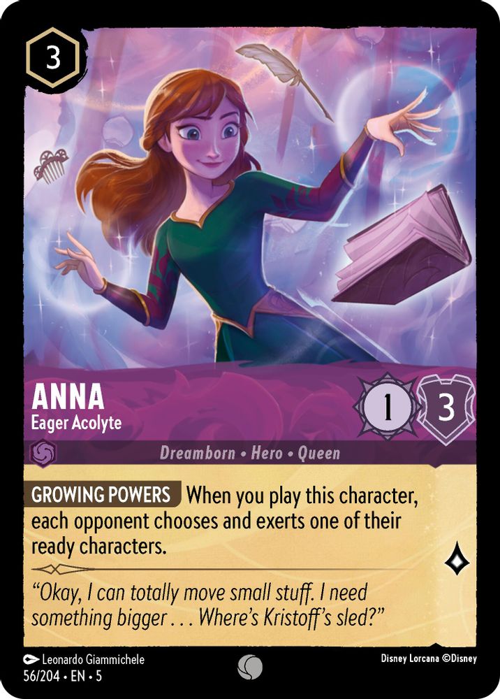 Anna - Eager Acolyte card