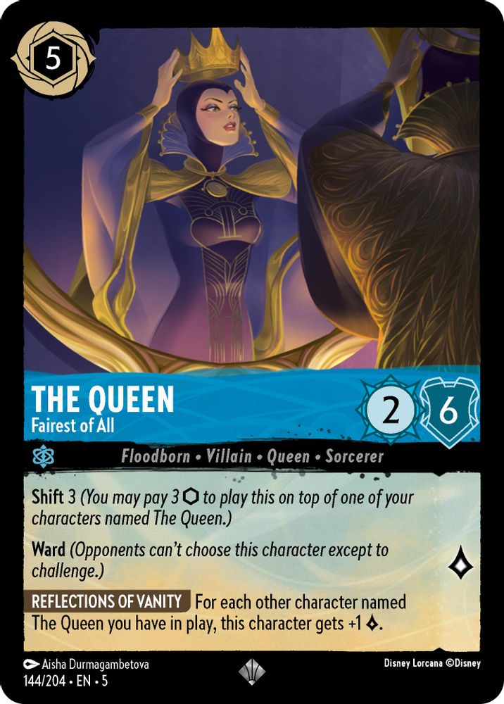 The Queen - Fairest of All card
