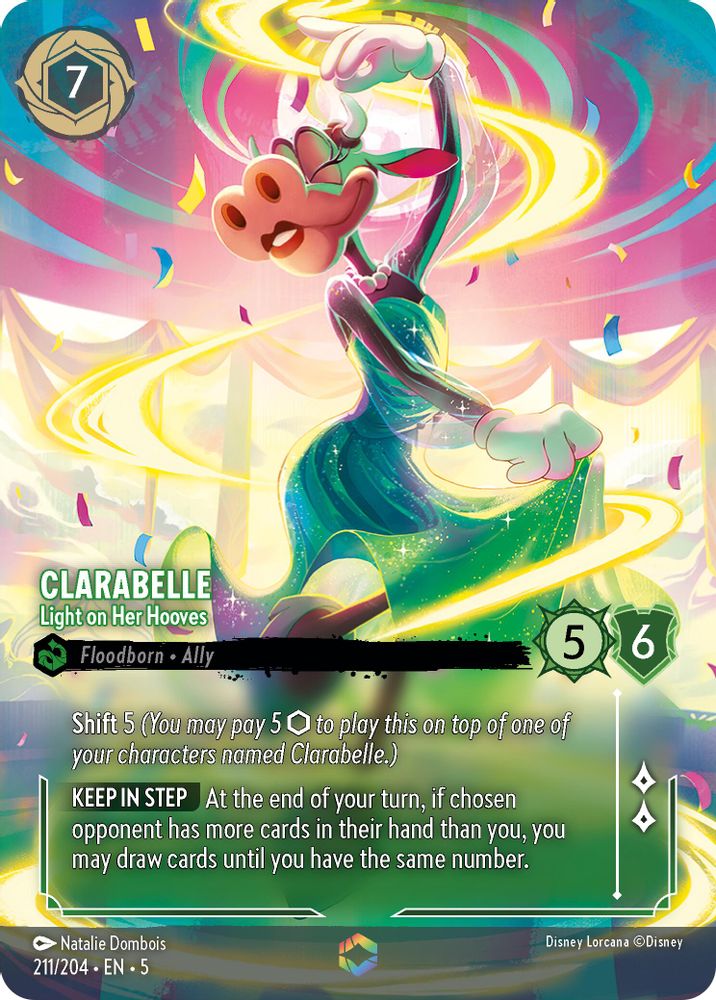 Clarabelle - Light on Her Hooves (Enchanted) card