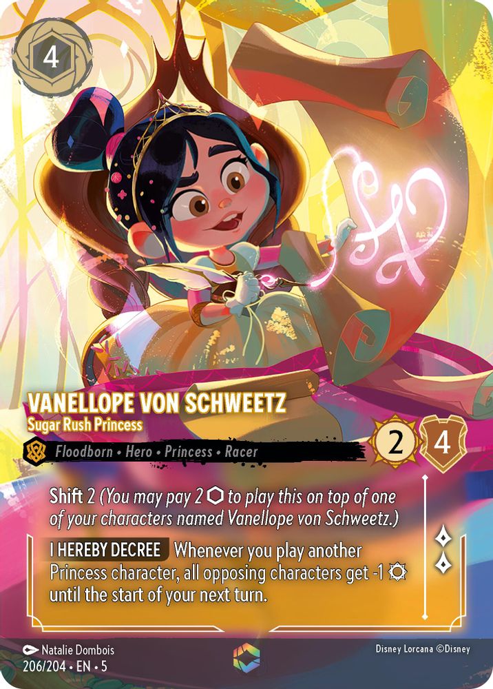 Vanellope von Schweetz - Sugar Rush Princess (Enchanted) card