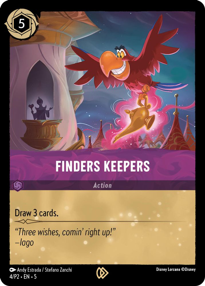 Finders Keepers card