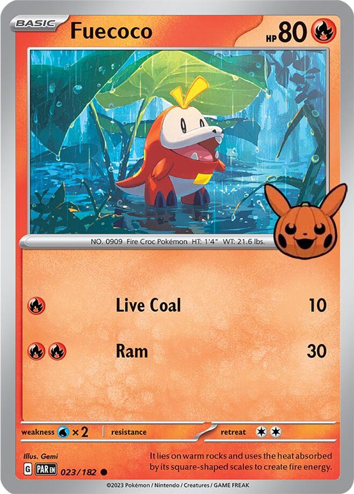 Fuecoco — Trick or Trade BOOster Bundle 2024 #23/197