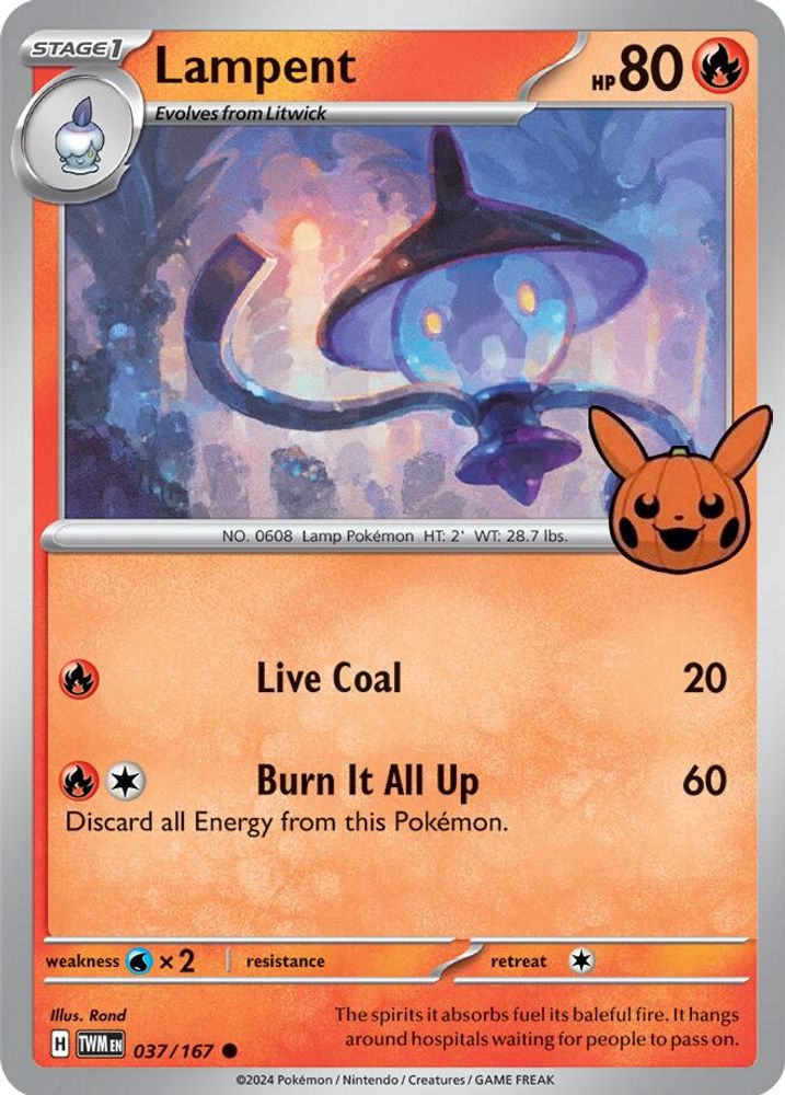 Lampent — Trick or Trade BOOster Bundle 2024 #37/197