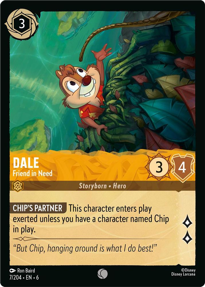 Dale - Friend in Need card