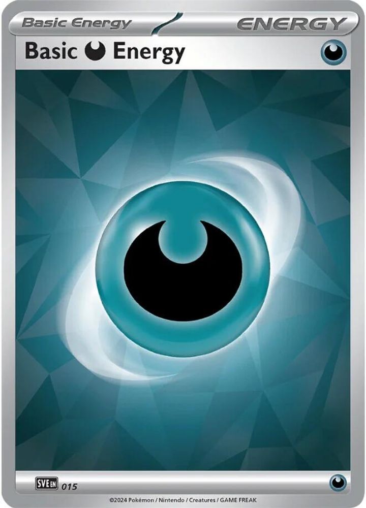 Darkness Energy — Scarlet & Violet Energy #015/24