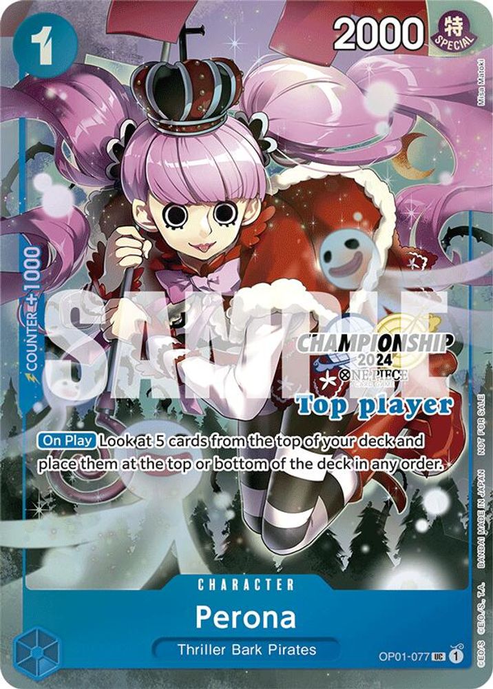 Perona (Championship 2024 Top Player Pack) card