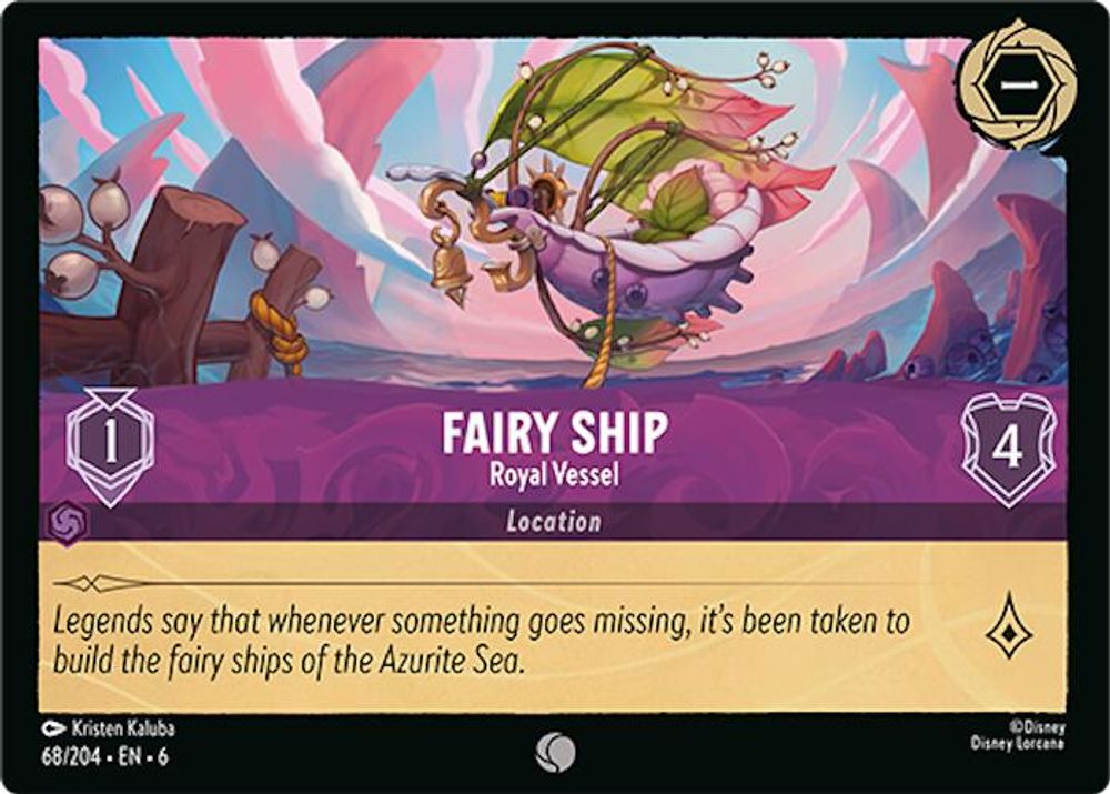 Fairy Ship - Royal Vessel card