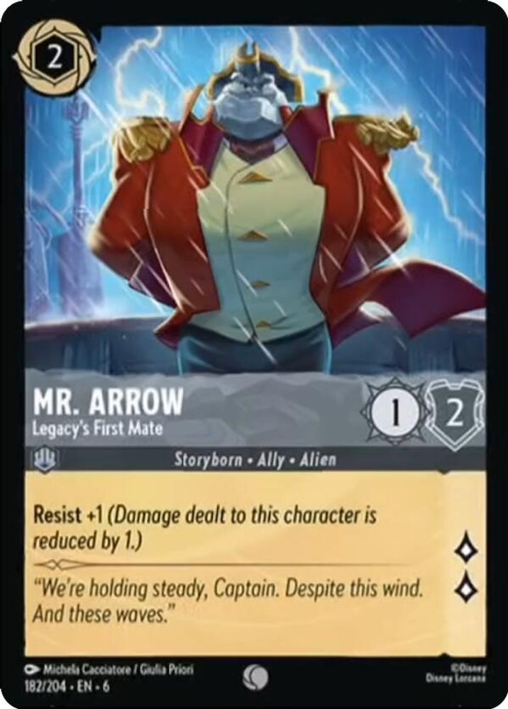 Mr. Arrow - Legacy's First Mate card