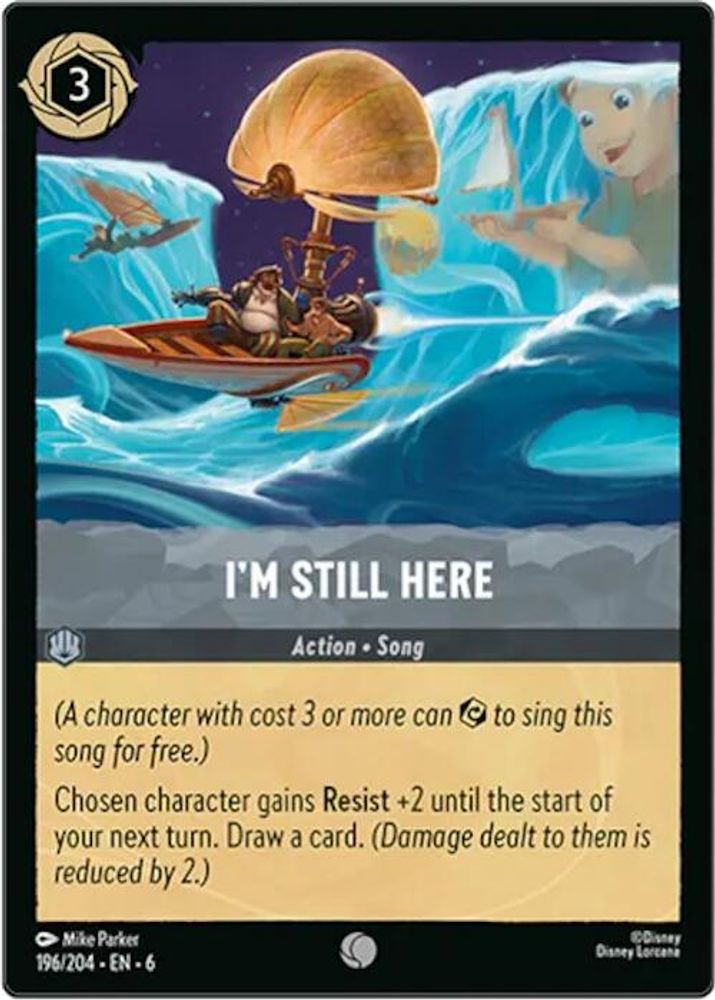 I'm Still Here card