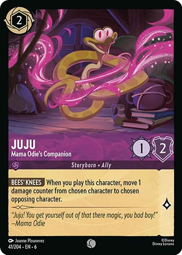 Juju - Mama Odie's Companion card