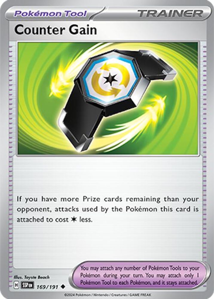 Kortet Counter Gain