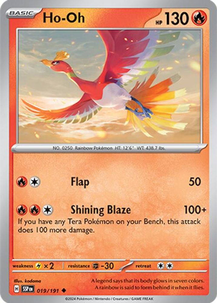 Kortet Ho-Oh