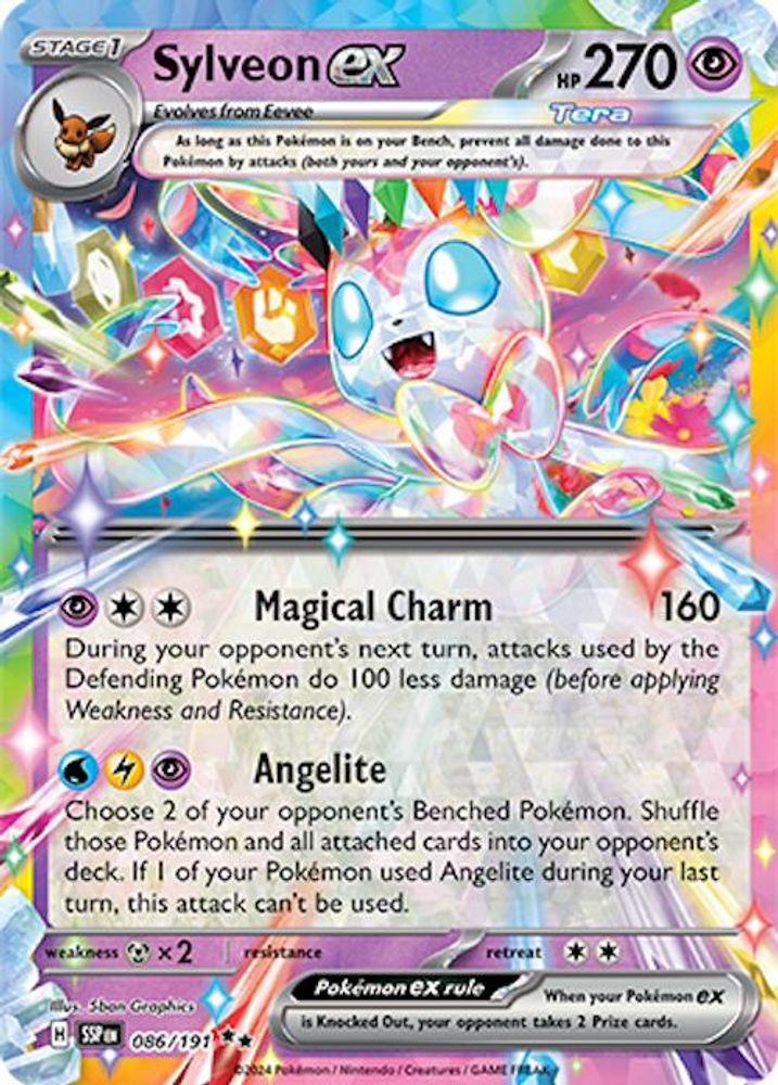 Kortet Sylveon ex