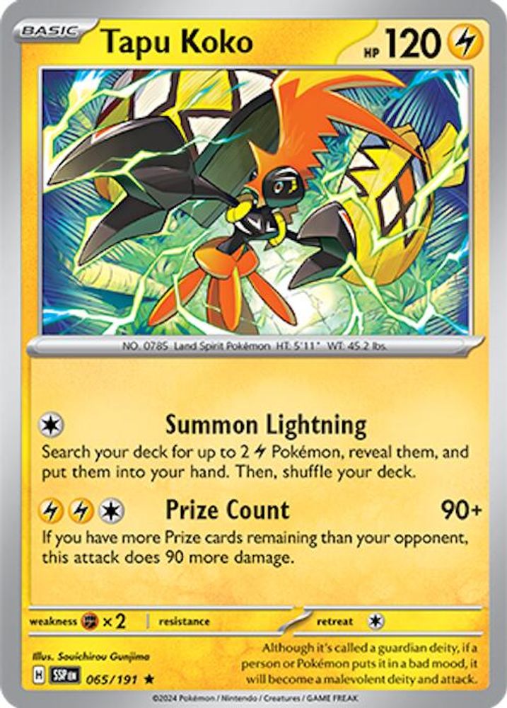 Kortet Tapu Koko