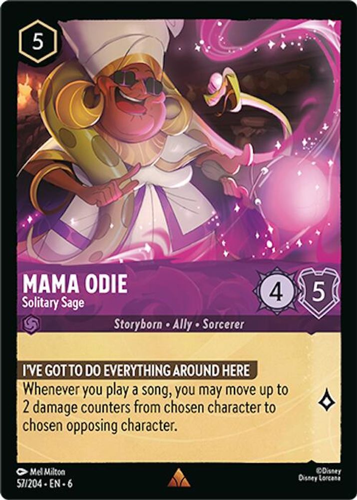 Mama Odie - Solitary Sage card