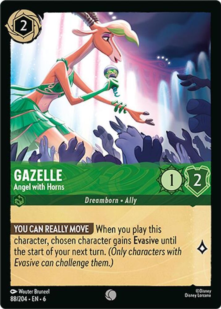 Gazelle - Angel with Horns card