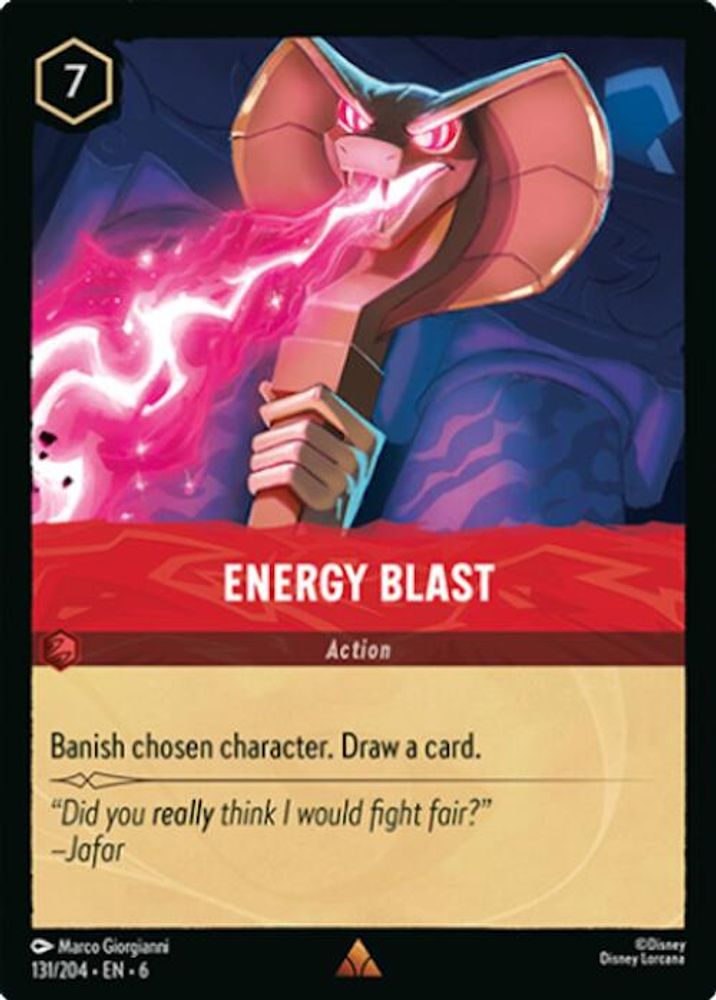 Energy Blast card