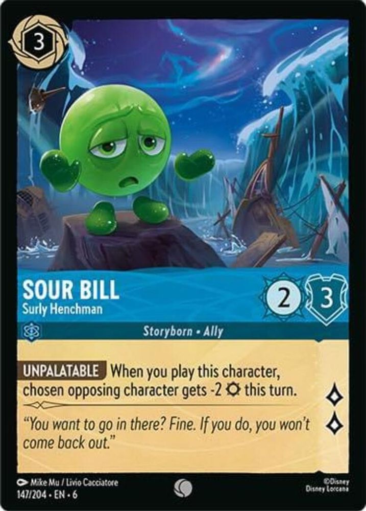 Sour Bill - Surly Henchman card