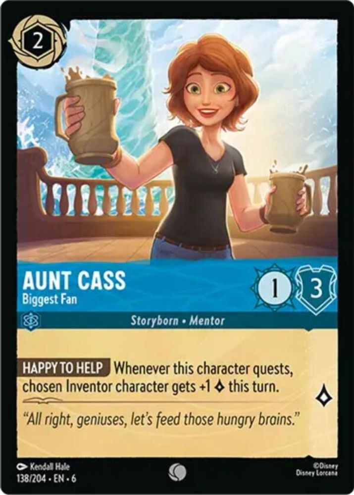Aunt Cass - Biggest Fan card