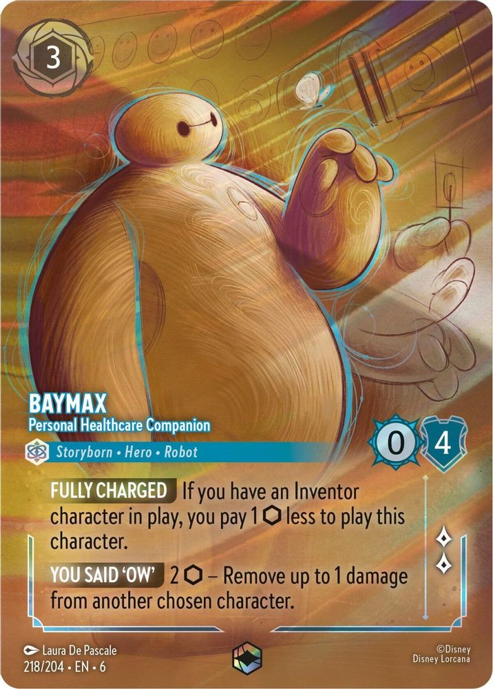 Baymax - Personal Healthcare Companion (Enchanted) card