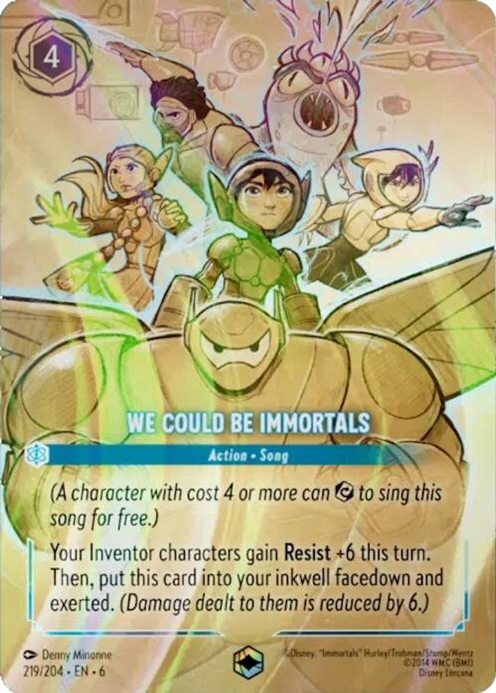 We Could Be Immortals (Enchanted) card