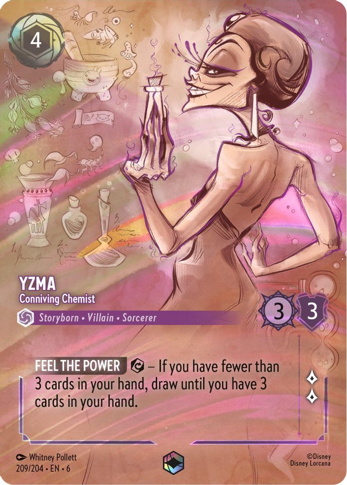 Yzma - Conniving Chemist (Enchanted) card