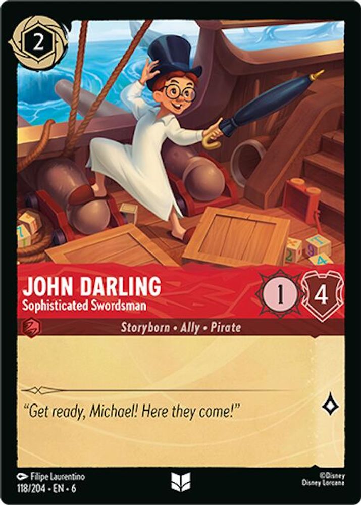John Darling - Sophisticated Swordsman card
