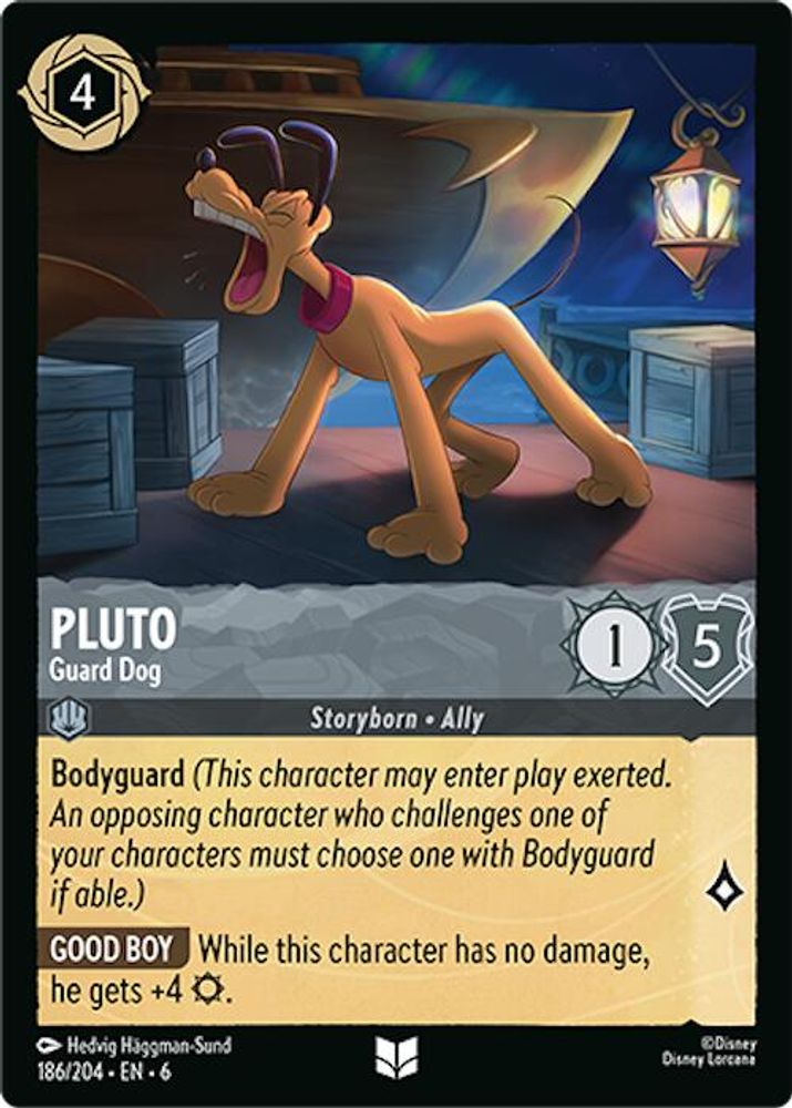 Pluto - Guard Dog card